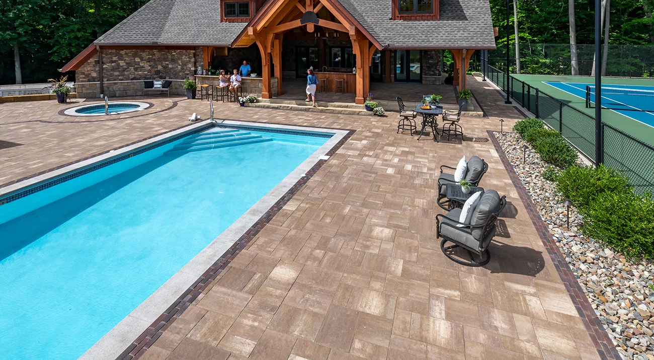 Bristol Valley Pool Decks Copper Ridge 4077