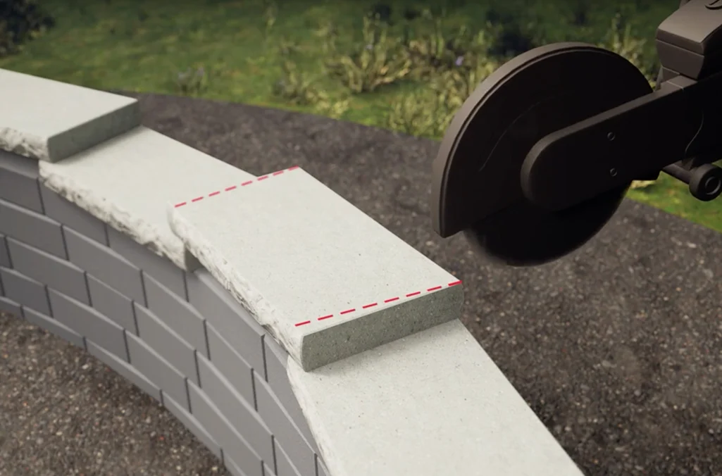 cutting corner coping
